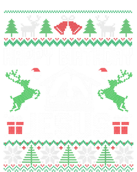 Christmas Outfit Happy Birthday Jesus Holiday Ugly Sweater Gift Tall Long Sleeve T-Shirt