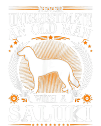 Saluki Old Man Persian Greyhound Saluki T-Shirt