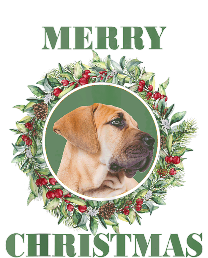 Merry Christmas Boerboel Tank Top Women's Pullover Hoodie