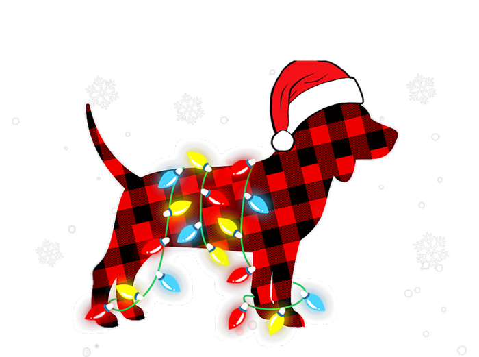 Pajamas Red Buffalo Plaid Beagle Dog Merry Christmas Tie-Dye Long Sleeve Shirt