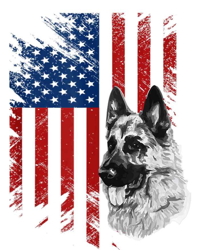 Patriotic German Shepherd Usa American Flag Dog Pet Tank Top Insulated Varsity Jacket