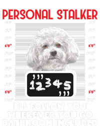 Personal Stalker Funny Bichon Frise Dog Bichon Tenerife Long Sleeve Hooded Wearable Blanket