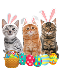 Hree Cat Easter Day Cats Kitten Gift PosiCharge RacerMesh Polo