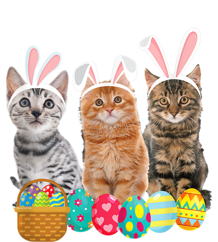 Hree Cat Easter Day Cats Kitten Gift PosiCharge RacerMesh Polo