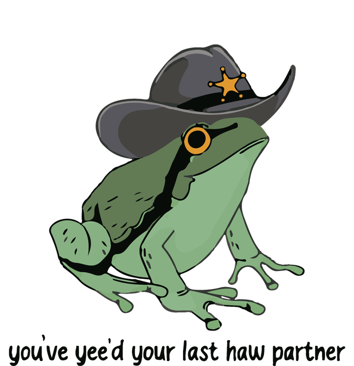 You Just Yeed Your Last Haw Funny Frog Baby Bodysuit