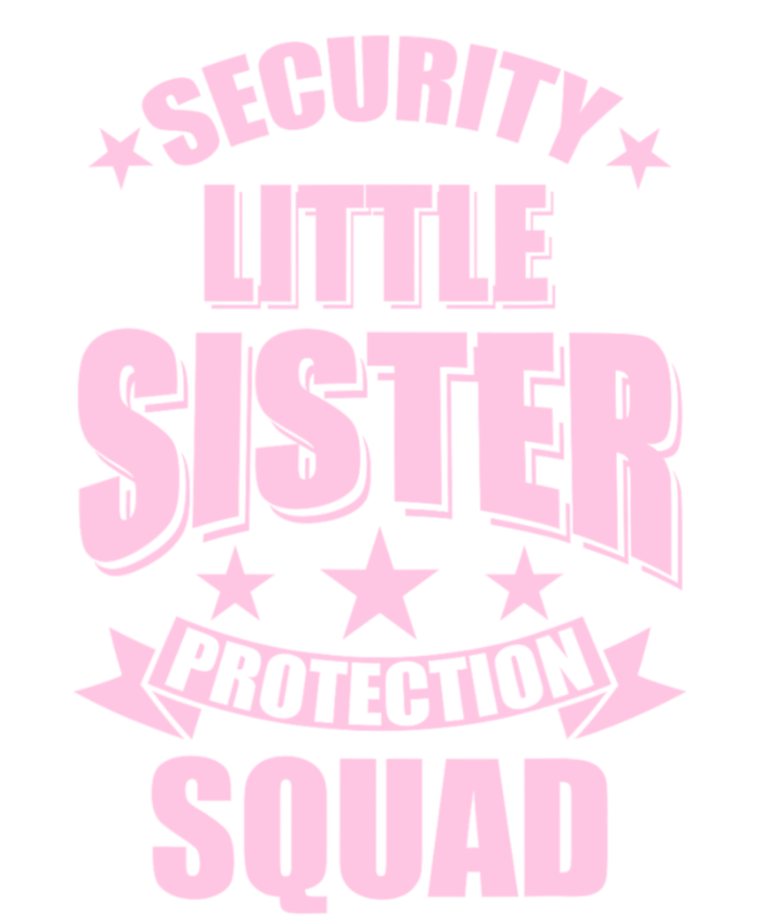 Security Little Sister Protection Squad Kids Hoodie