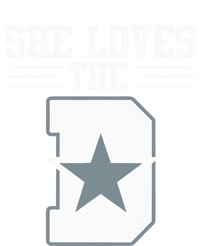 She Loves the D Dallas Ladies Long Sleeve Shirt