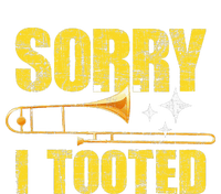 Sorry I Tooted Trombone Trombonist Music Brass Wind Player Sustainable Bucket Hat