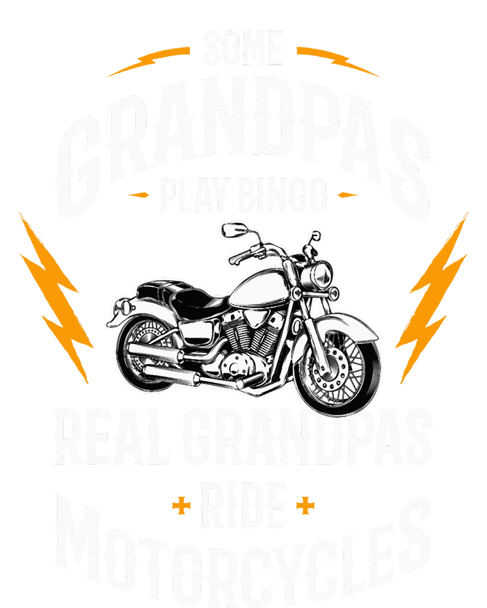 Some Grandpas Play Bingo Real Grandpas Ride Motorcycles Tie-Dye T-Shirt