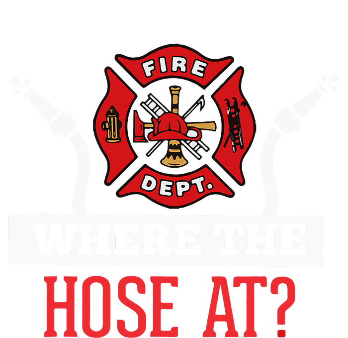 Where The Hose At Funny Firefighter Gift Daily Commute Backpack