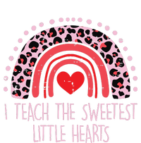 I Teach The Sweetest Hearts Rainbow Teacher Valentines Day Women’s Perfect Tri Rocker Tank