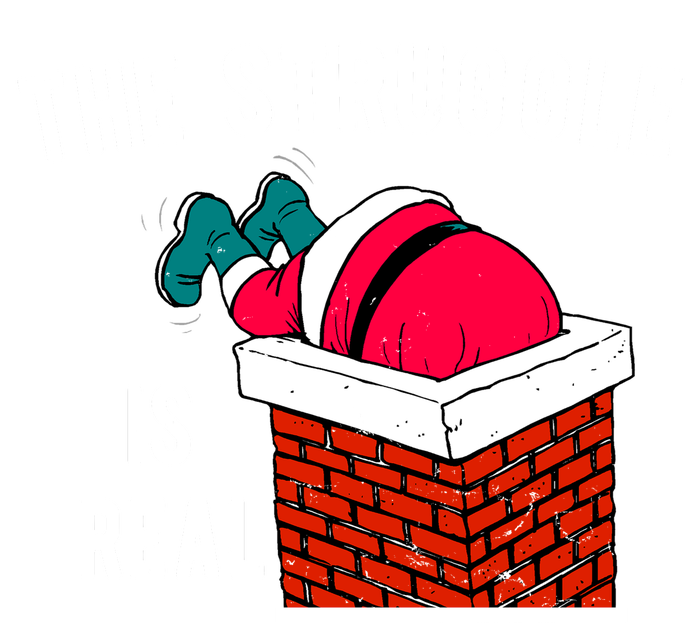 The Struggle Is Real Santa Funny Holiday Kids Tie-Dye T-Shirt