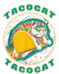 Retro Tacocat Spelled Backward Is Tacocat Funny Cat Button