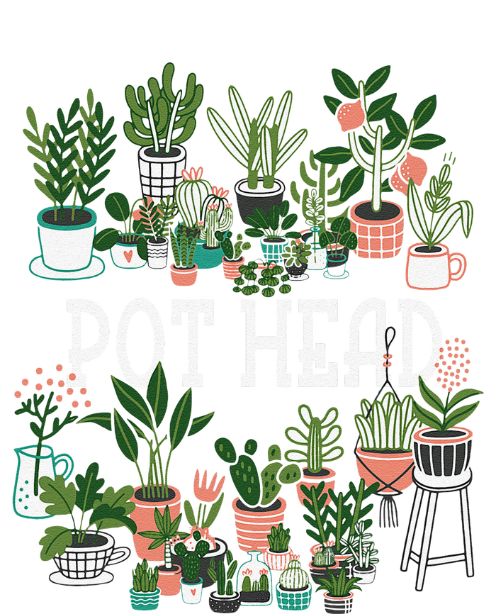 Plant Lover And Gardener Pot Head Succulent 16 in Basic Backpack