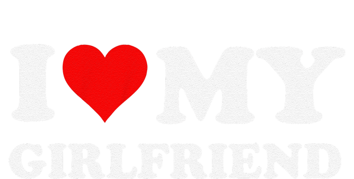 I Love My Girlfriend Gf I Heart My Girlfriend Gf Funny Softstyle Adult Sport Polo