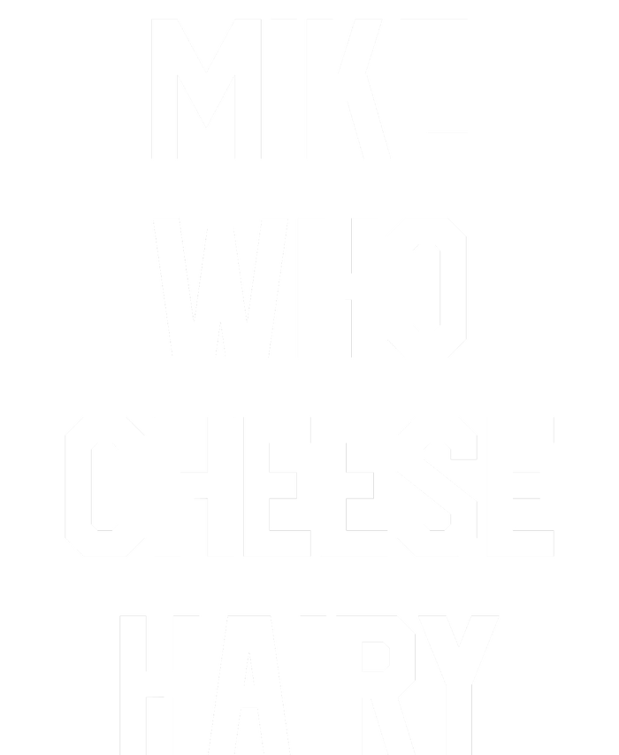 Mike Who Cheese Hairy Funny Adult Humor Word Play Baby Long Sleeve Bodysuit