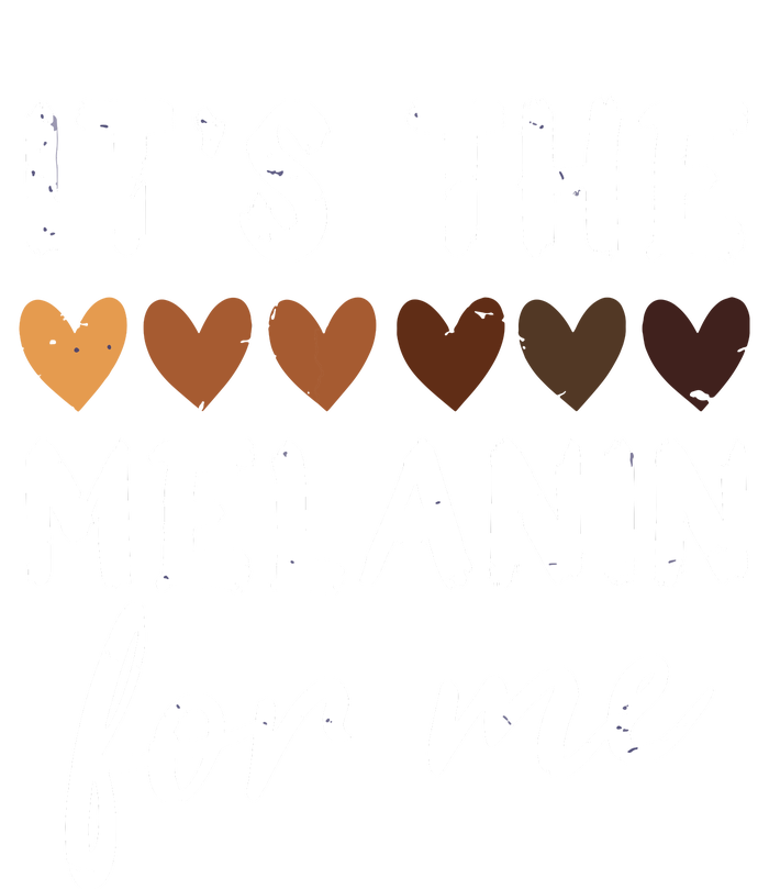 Its The Melanin For Me Melanated Black History Month PosiCharge Competitor Tank