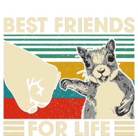 Retro Vintage Squirrel Best Friend For Life Fist Bump T-Shirt