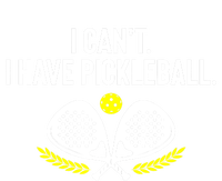 Funny Racket Pickleball Lovers I Cant Have Pickleball Gift For Fan Ceramic Bell Ornament