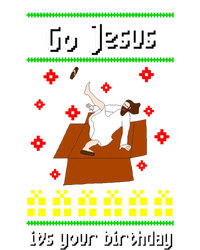 Go Jesus It´S Your Birthday Ugly Christmas Breakdance Great Gift Bumper Sticker