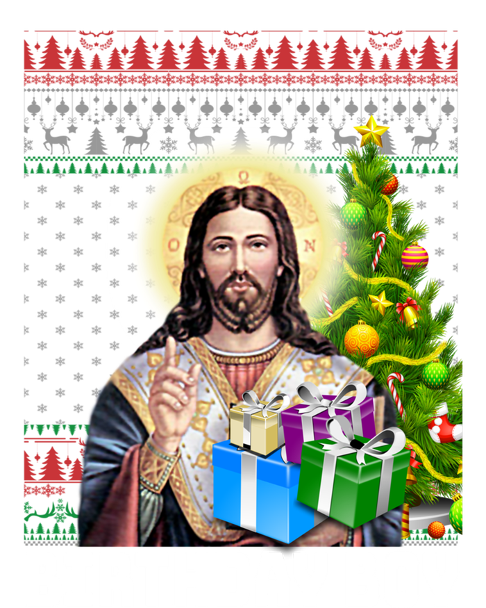 Jesus Birthday Christmas Xmas Holiday Funny Ugly Sweater Cute Gift Premium Hoodie