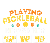 Vintage Playing Pickleball Improves Memory Pickleballers Best Gift Wool Snapback Cap