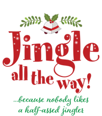 Jingle All The Way Funny Christmas Gift Tie-Dye Long Sleeve Shirt