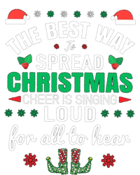 Jingle All The Way: Spreading Christmas Cheer Through Song Gift Women's V-Neck T-Shirt