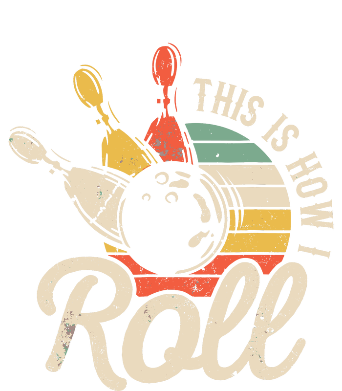 This Is How I Roll Retro Bowling T-Shirt