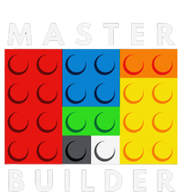 Master Builder Building Blocks Brick Builders Toys Present High Crown Mesh Back Trucker Hat