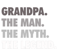 Grandpa The Man The Myth The Legend Gift FatherS Day Metallic Star Ornament