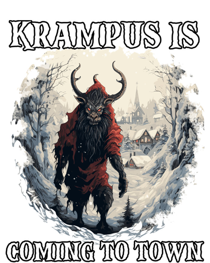 Krampus Is Coming Kramperl Krampus Costume Santa Claus Gift Women's V-Neck T-Shirt