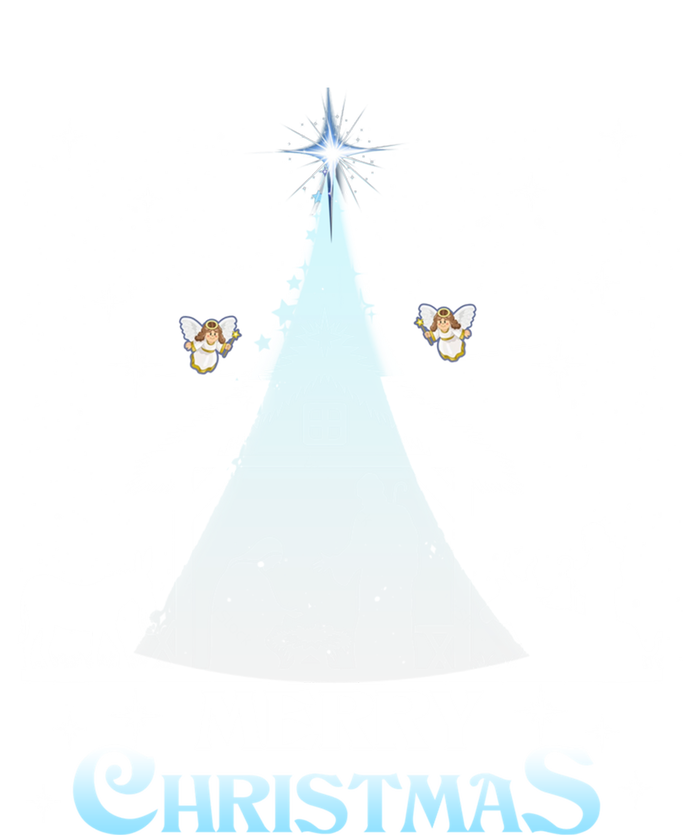 Merry Christmas Nativity Scene North Star Jesus Cute Gift T-Shirt