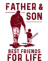 Father And Son Best Friends For Life Baseball Player Dad Son Premium T-Shirt