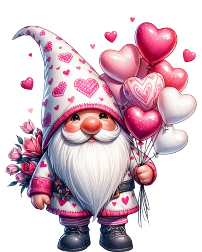 Cute Gnome Valentines Day Heart Gnome Valentine Pajama Set