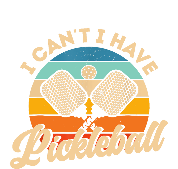 Retro Vintage I Cant I Have Pickleball Funny Distressed Gift Ideas For Player Baby Long Sleeve Bodysuit