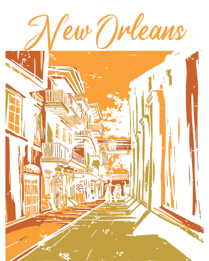 New Orleans Louisiana Souvenir Bourbon Street T-Shirt