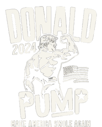 Donald Trump Election 2024 Donald Pump Make America Swale Again Striped Beanie with Solid Band