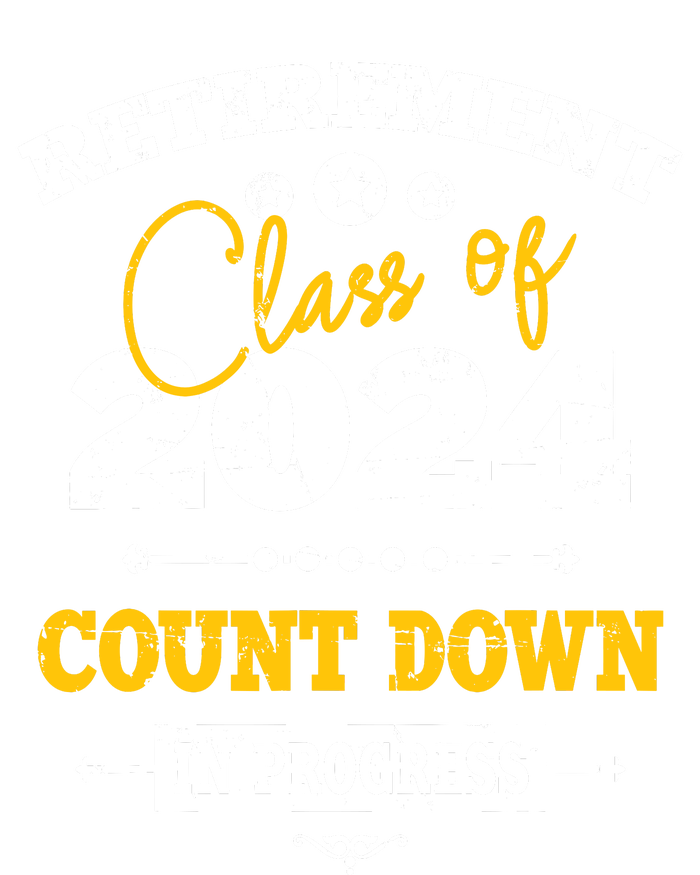 Retirement Class Of 2024 Count Down Funny Retiring Teacher Performance Sprint T-Shirt