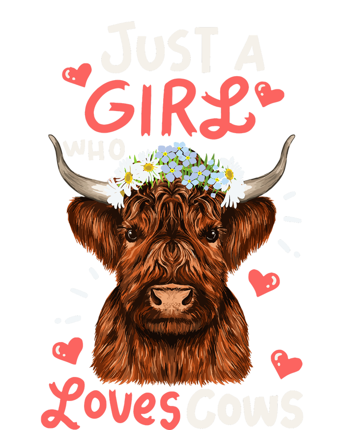 Just Girl Who Love Scottish Highland Cowsshirt 16 in Basic Backpack