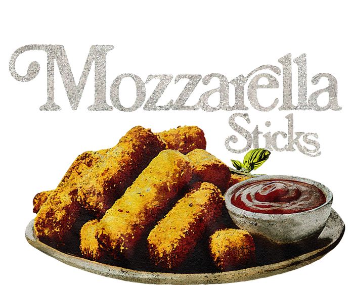 Mozzarella Sticks 90S Mozzarella Stick Lover Bread High Crown Mesh Back Trucker Hat