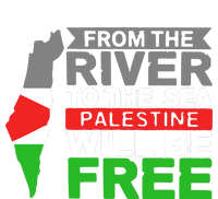 From The River To The Sea Palestine Will Be Free Baby Long Sleeve Bodysuit