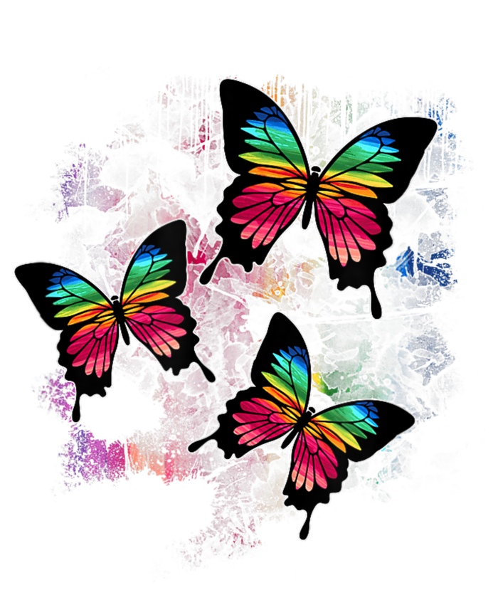 Colorful Cute Butterfly Gift Butterflies T-Shirt