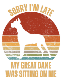 Sorry IM Late My Great Dane Was Sitting On Me Great Dane Mesh Reversible Basketball Jersey Tank