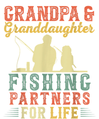 Vintage Retro Grandpa And Granddaughter Fishing Partners Women's Long Sleeve Flannel Pajama Set 