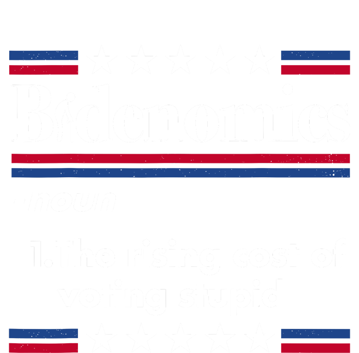 Bidenomics Rising Cost Of Voting Joe Biden Funny Satire Sustainable Beanie