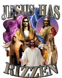 Jesus Has Rizzen He Is Rizzen Jesus Rizz Kids Long Sleeve Shirt