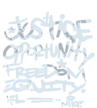 Justice Opportunity Equity Freedom L Kids Hoodie