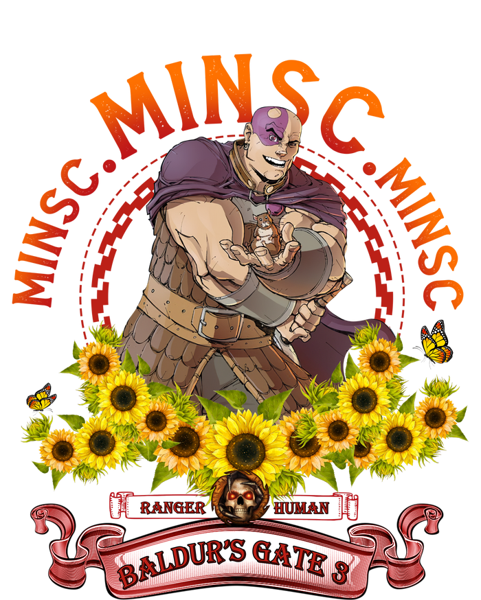 Minsc Ranger Human Minsc Vintage BaldurS Gate 3 Cooling Performance Crew T-Shirt