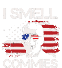 Vintage American Flag Funny Political I Smell Commies T-Shirt